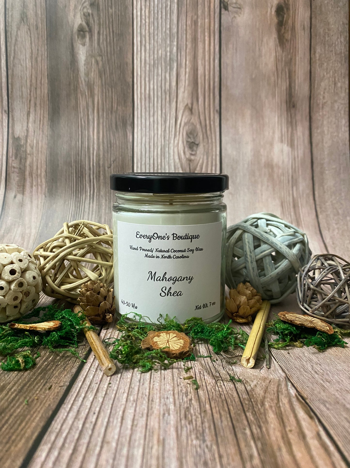 MAHOGANY SHEA CANDLE